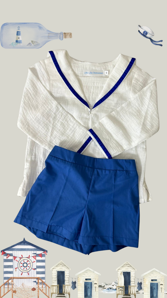 NAUTICAL boys two-piece set